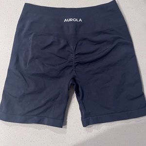 Navy Aurola Seamless Intensify 4.5'' Shorts